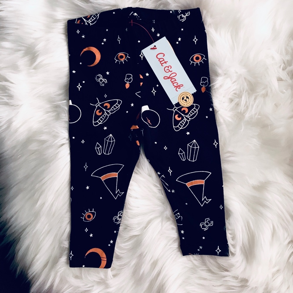 Cat & Jack Halloween leggings.
